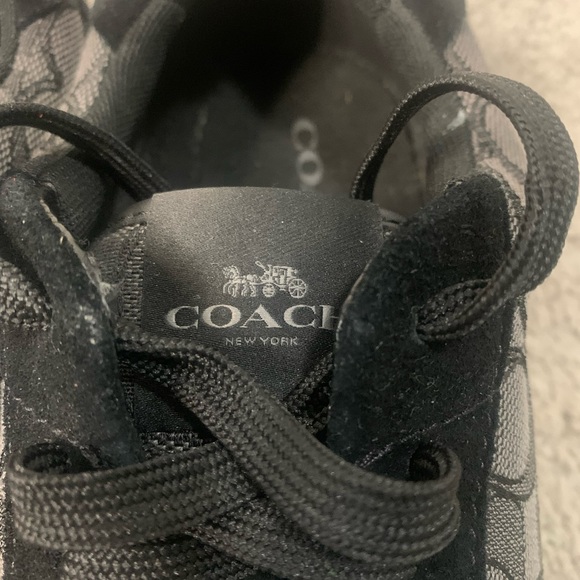 Black Coach C logo Mason Sneaker. See description for size information. - Picture 2 of 13